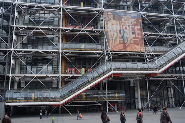 Louvre Museum + Centre Pompidou